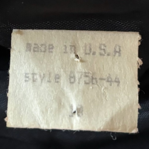 VINTAGE Rina Rossi Women's Black and Gold Tweed Blazer - Picture 9 of 14